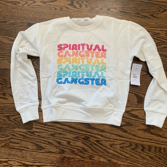 Spiritual Gangster sweatshirt -XS NWT - Picture 2 of 5